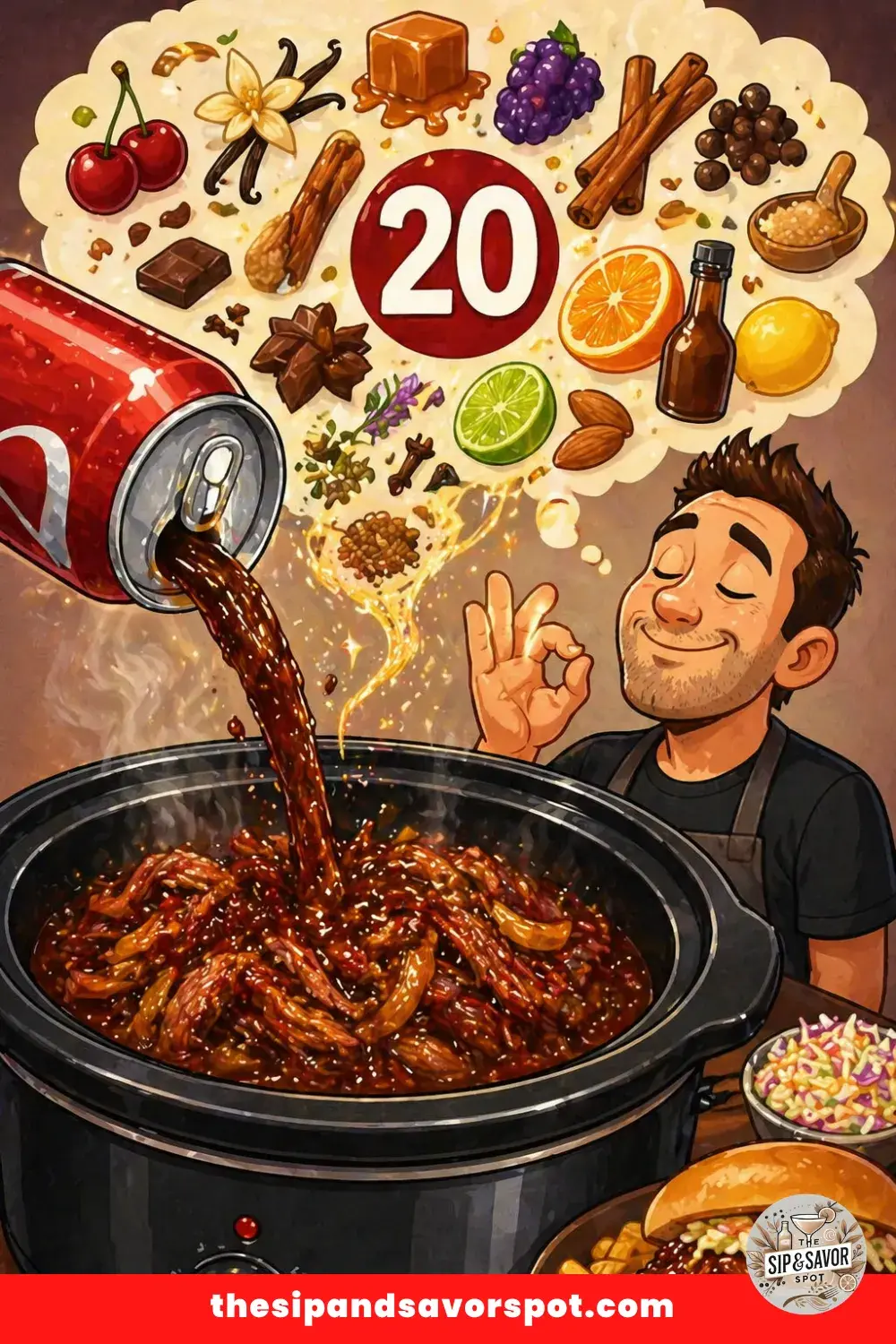 Crock Pot Dr Pepper BBQ Beef