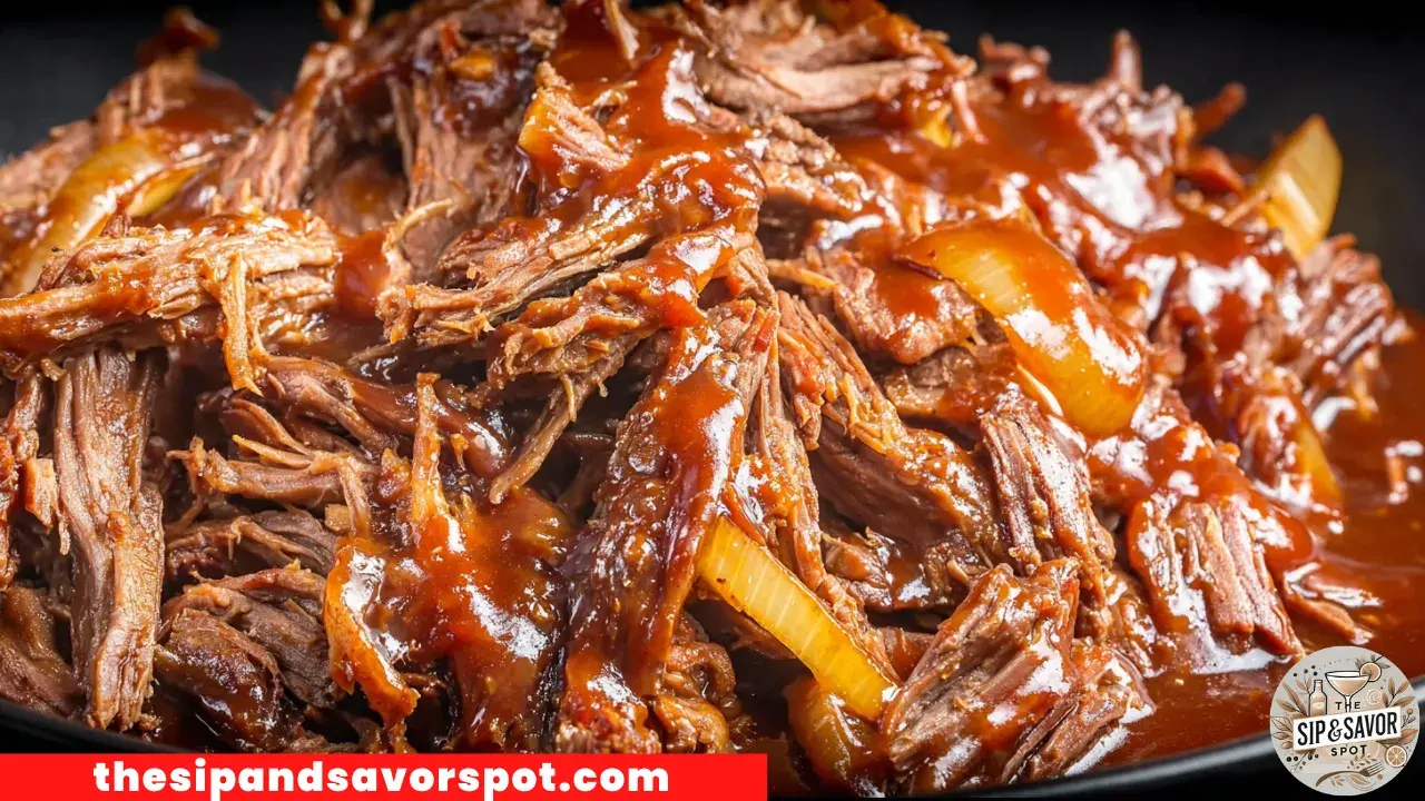 Crock Pot Dr Pepper BBQ Beef