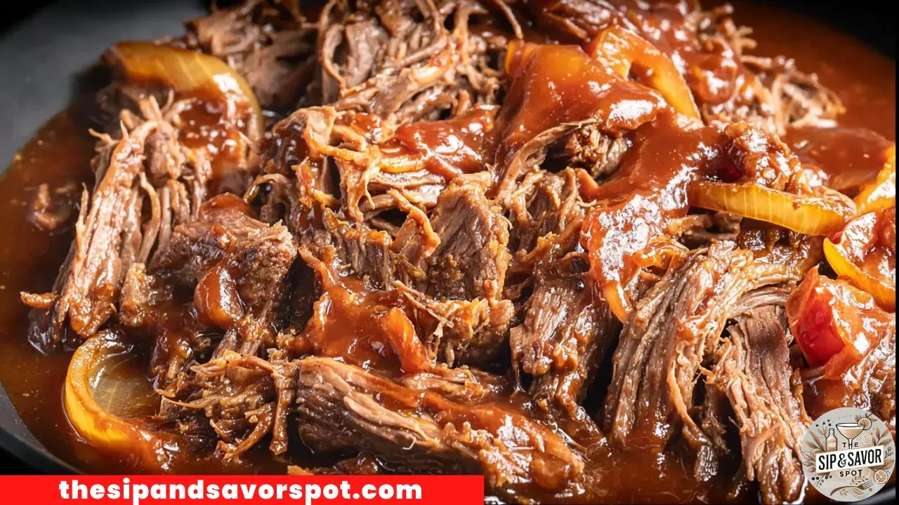 Crock Pot Dr Pepper BBQ Beef